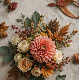 Weddings floral section